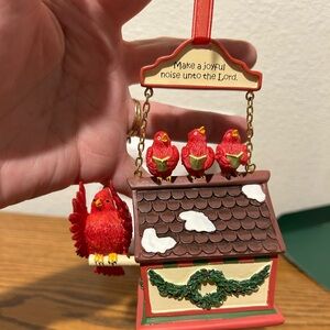 Dayspring Christmas Ornament Bird In Birdhouse